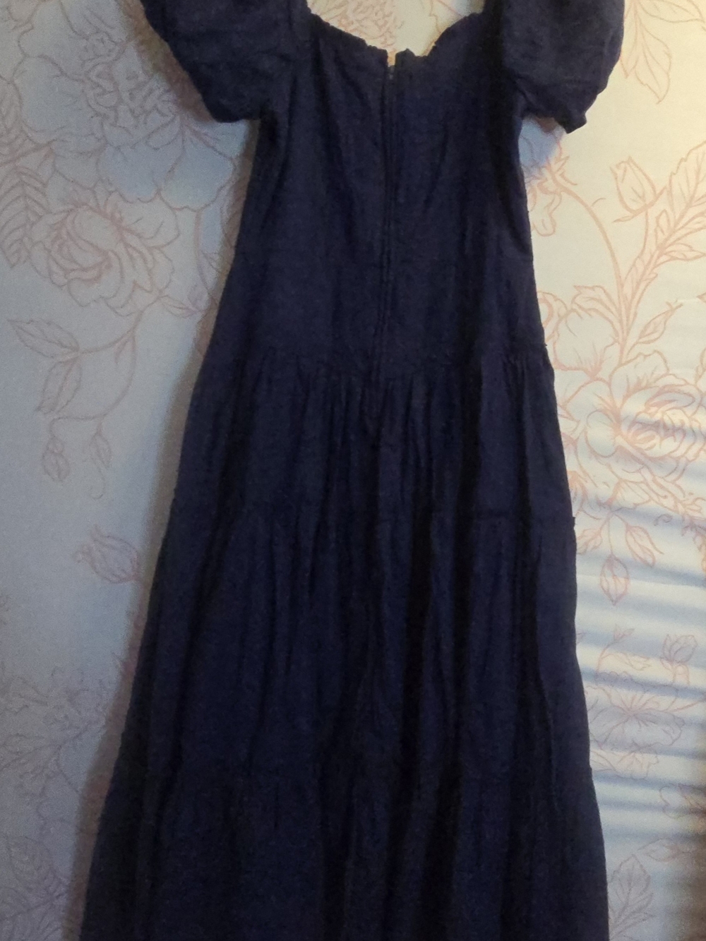 Altar'd State Navy Tiered Maxi Dress - Picture 6 of 8